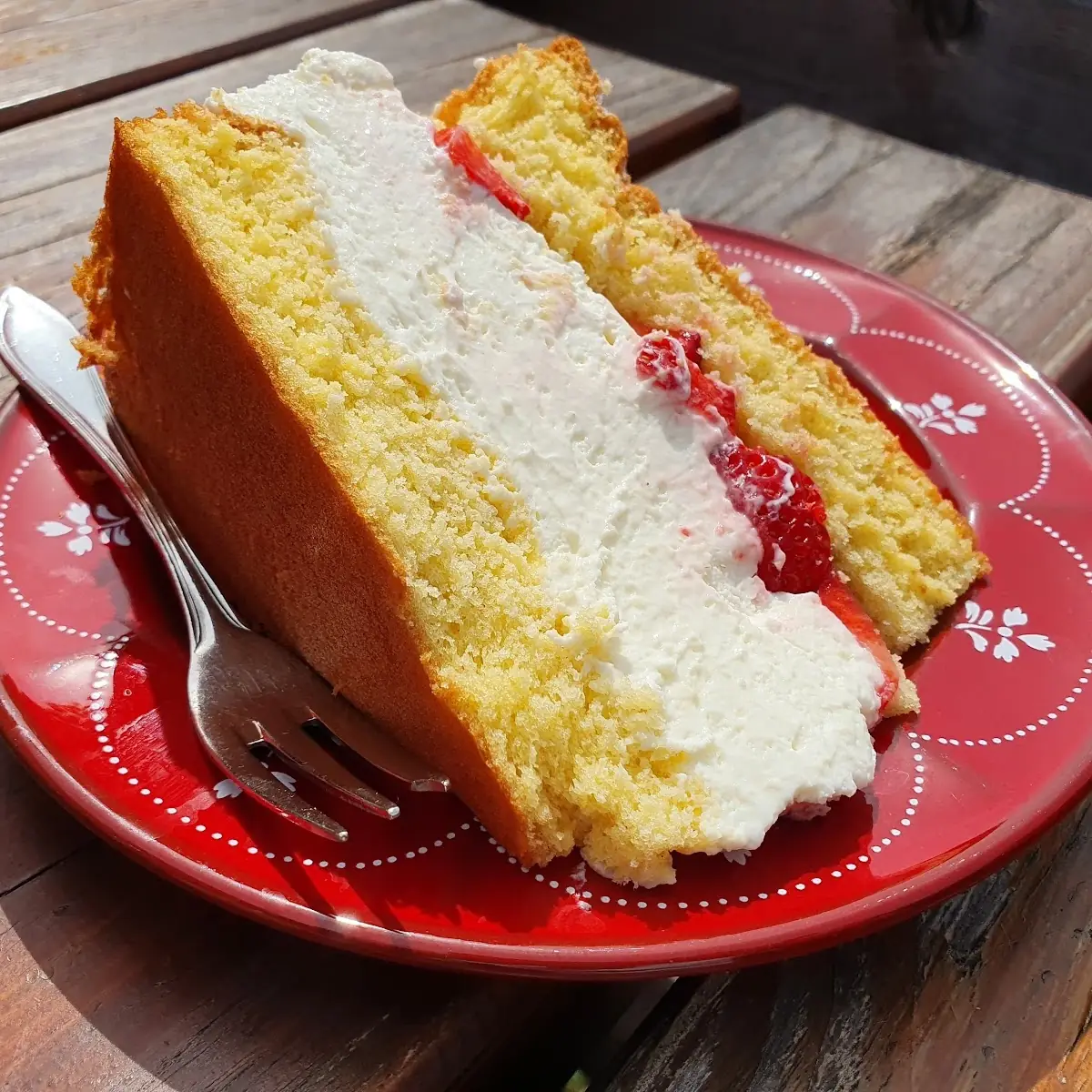 Käse Sahne Erdbeer Torte