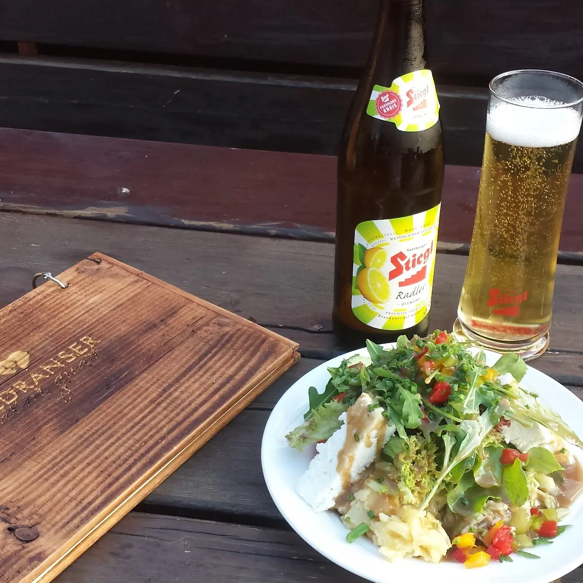 Salat Mit Ziegenkäse
