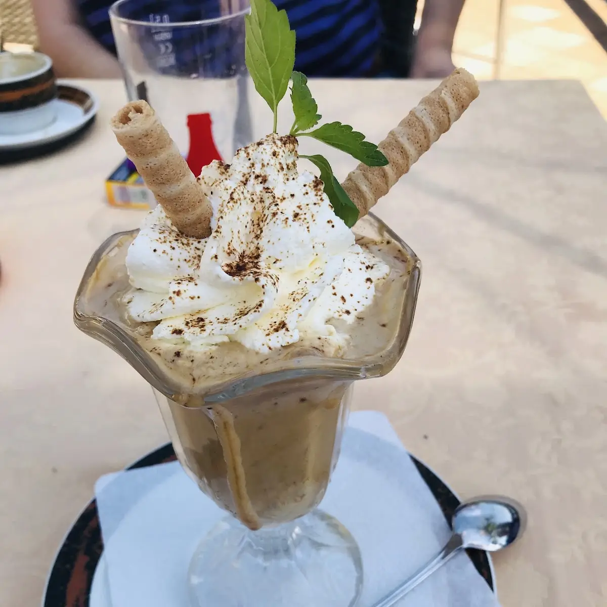 Eiskaffee Gerührt