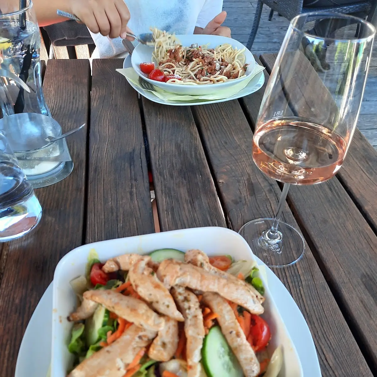 Salat Mit Putenstreifen