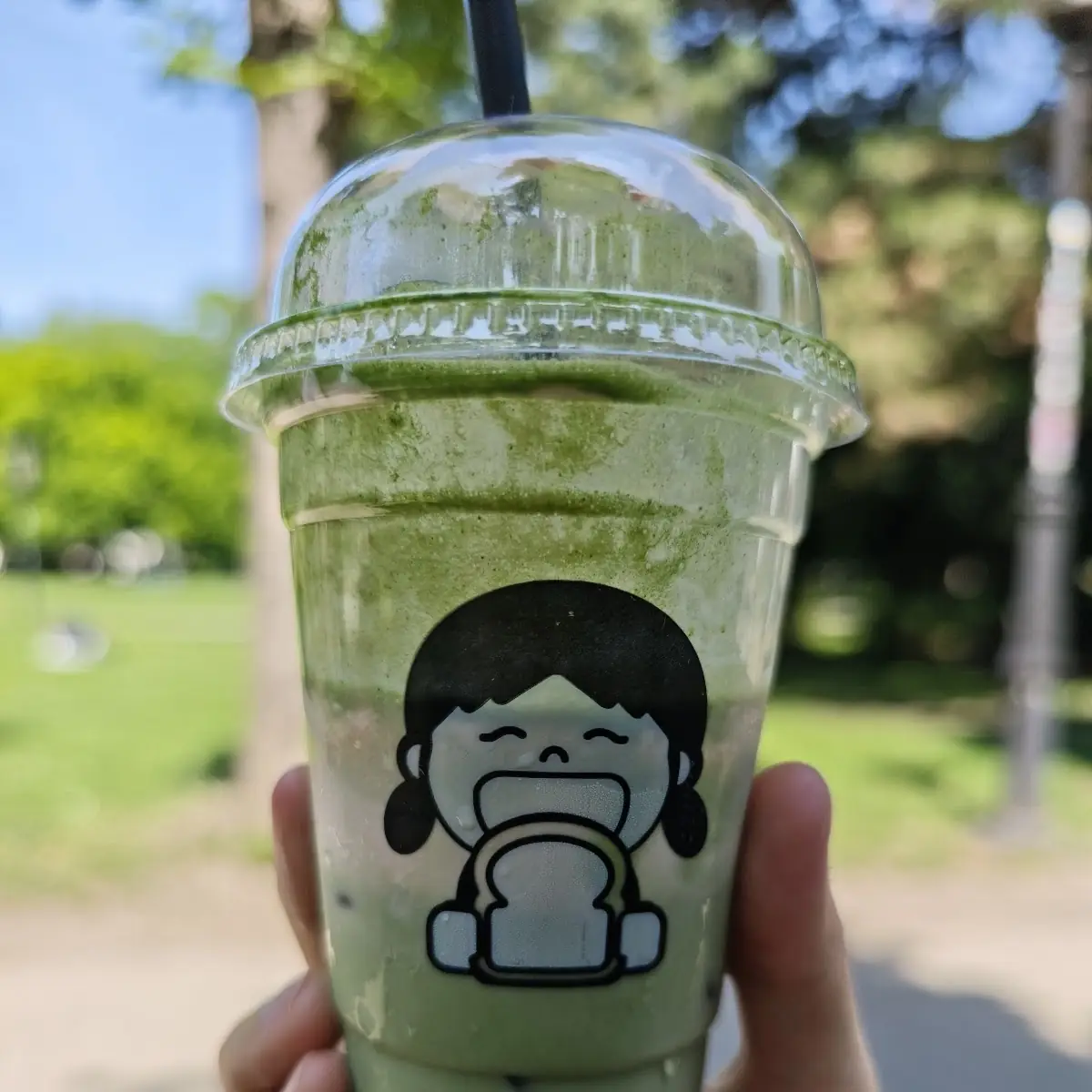 Matcha Blueberry Ade