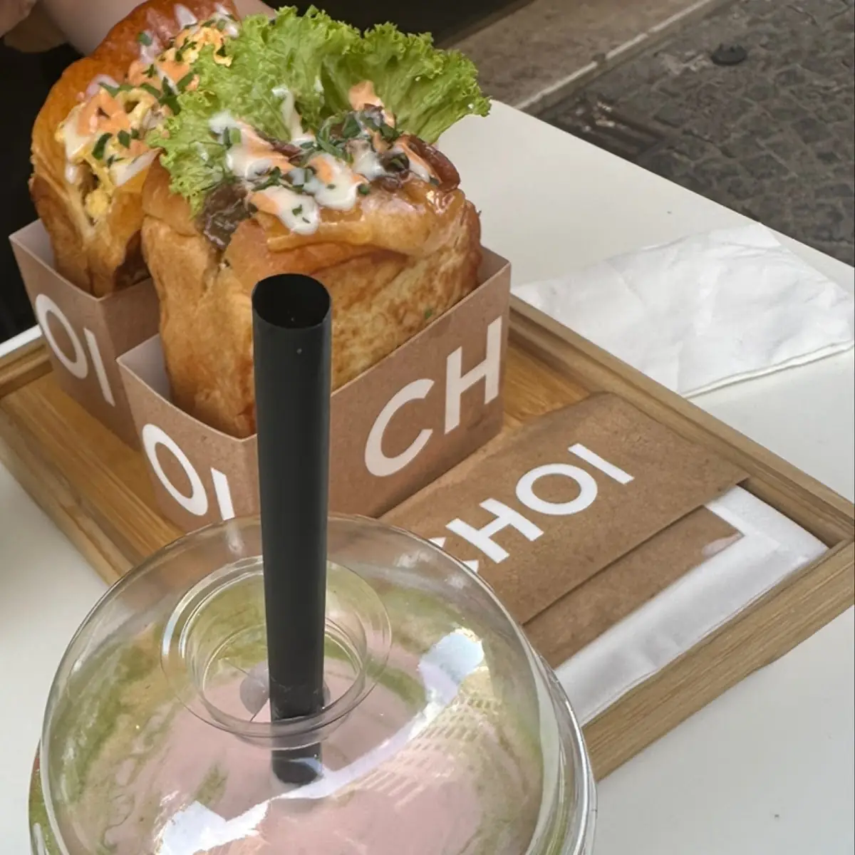 Strawberry Matcha Latte