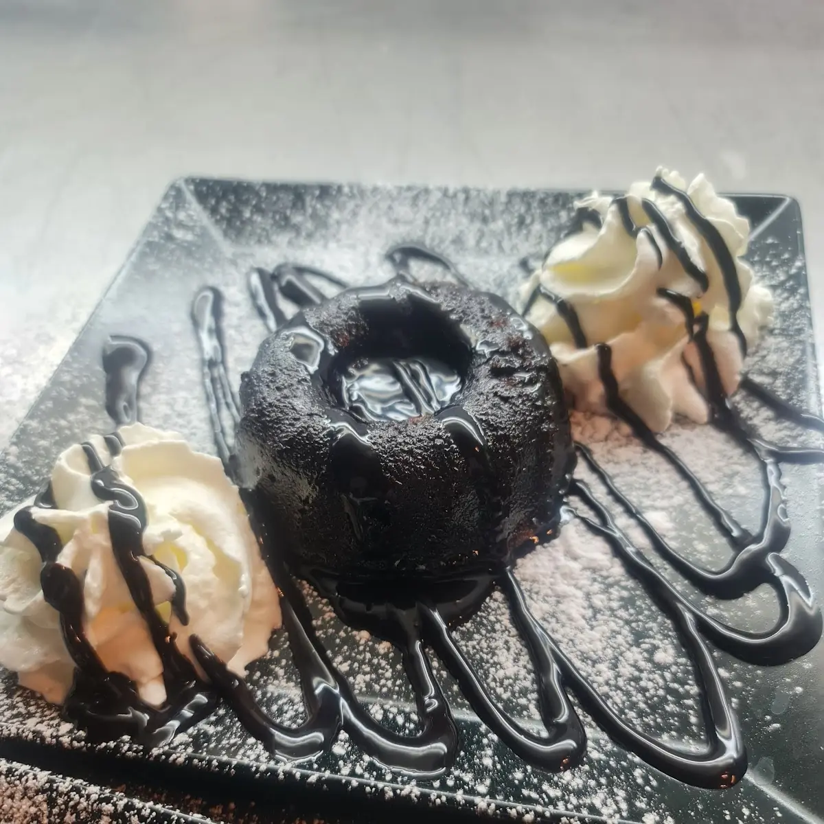 Schokokuchen Mit Schokosoße