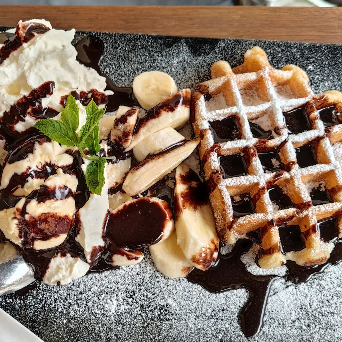 Waffeln Mit Banane