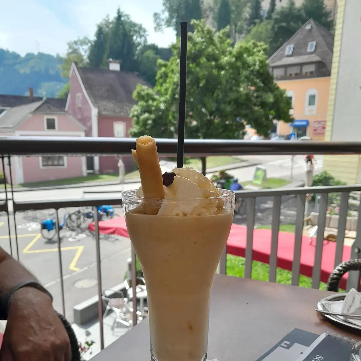 Eiskaffee Nach Art Des Hauses