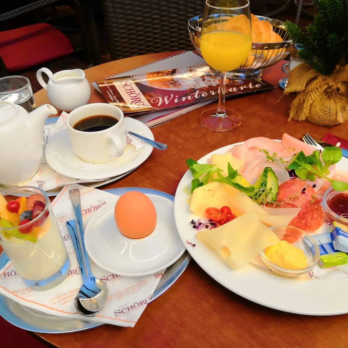 Zwei Rühreier