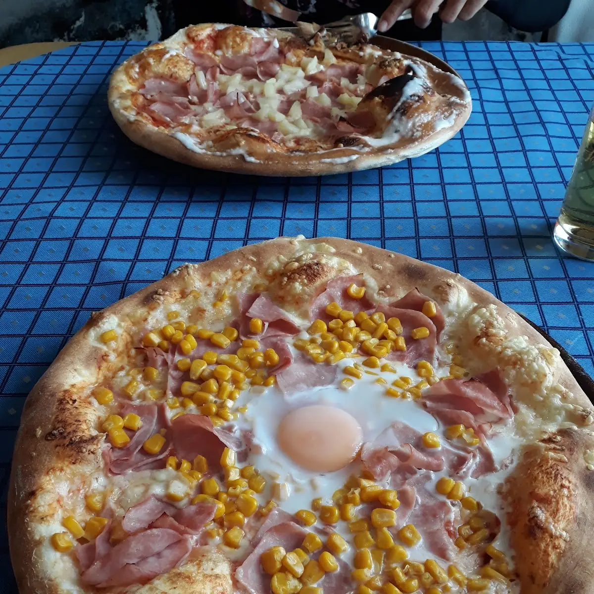 Pizza Milano Mit Extra Ei