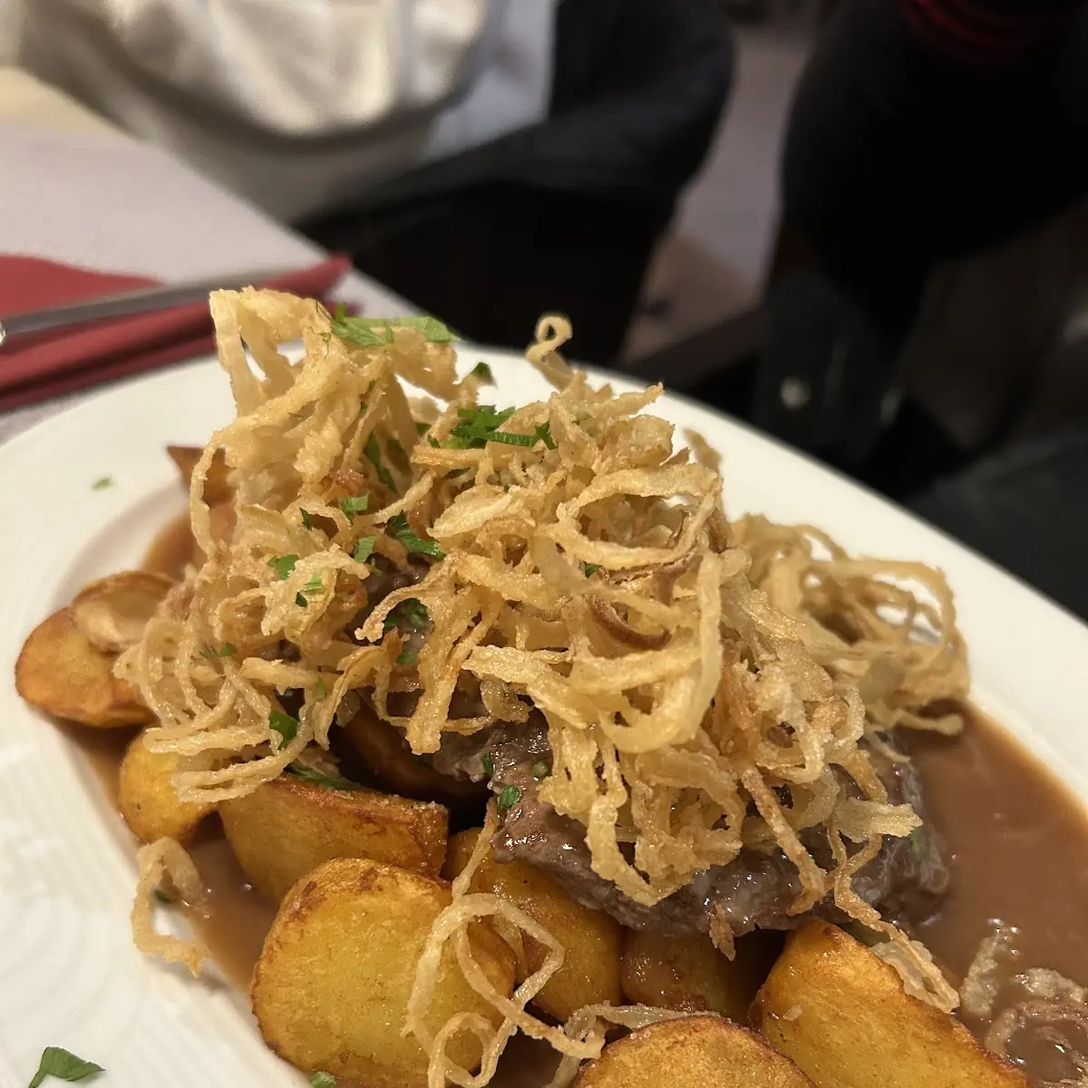 Zwiebelrostbraten