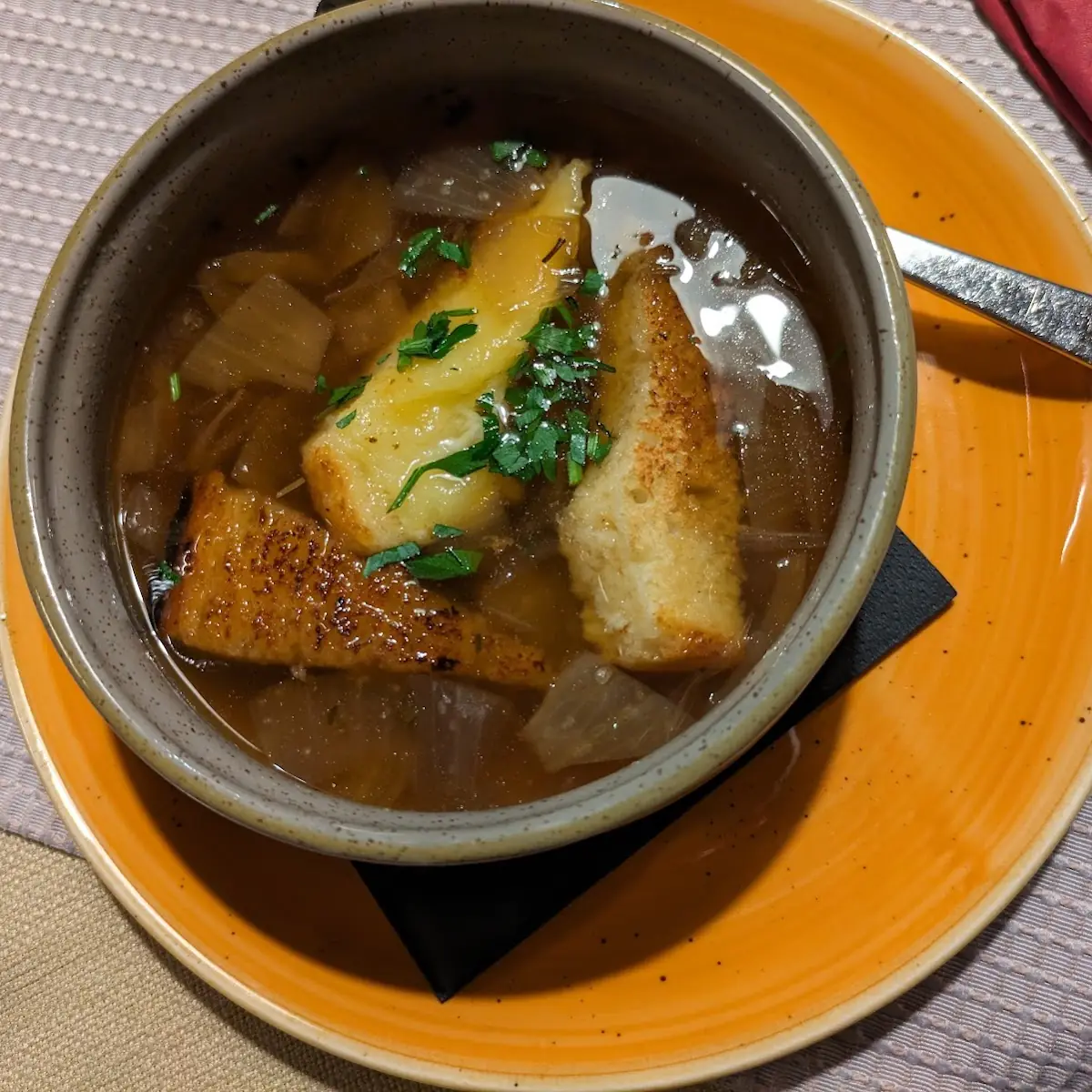 Zwiebelsuppe