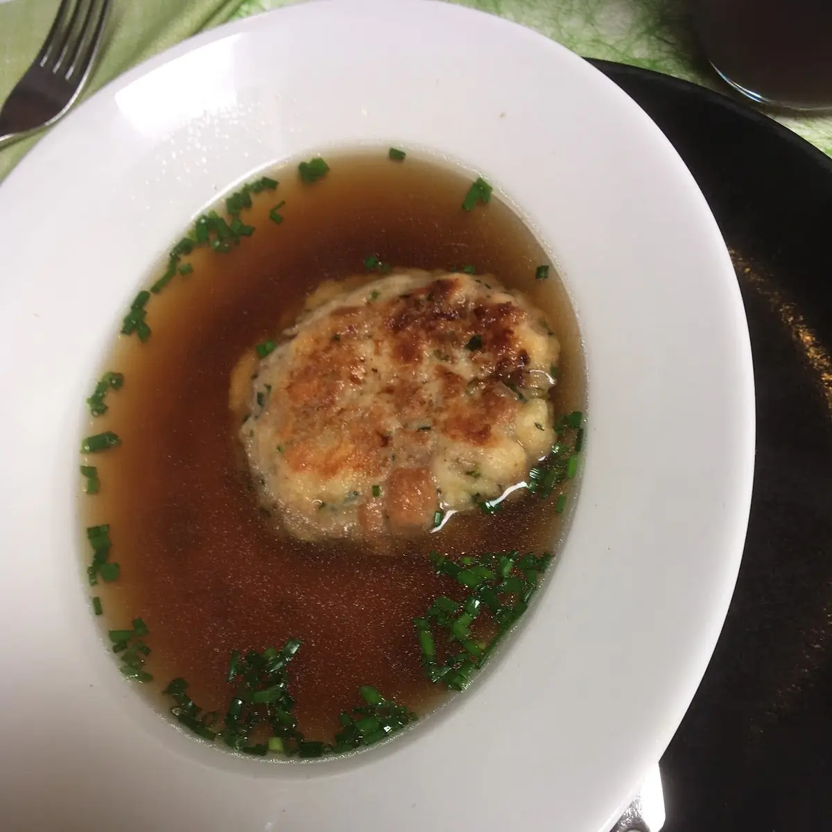 Wildsuppe Mit Nockerl