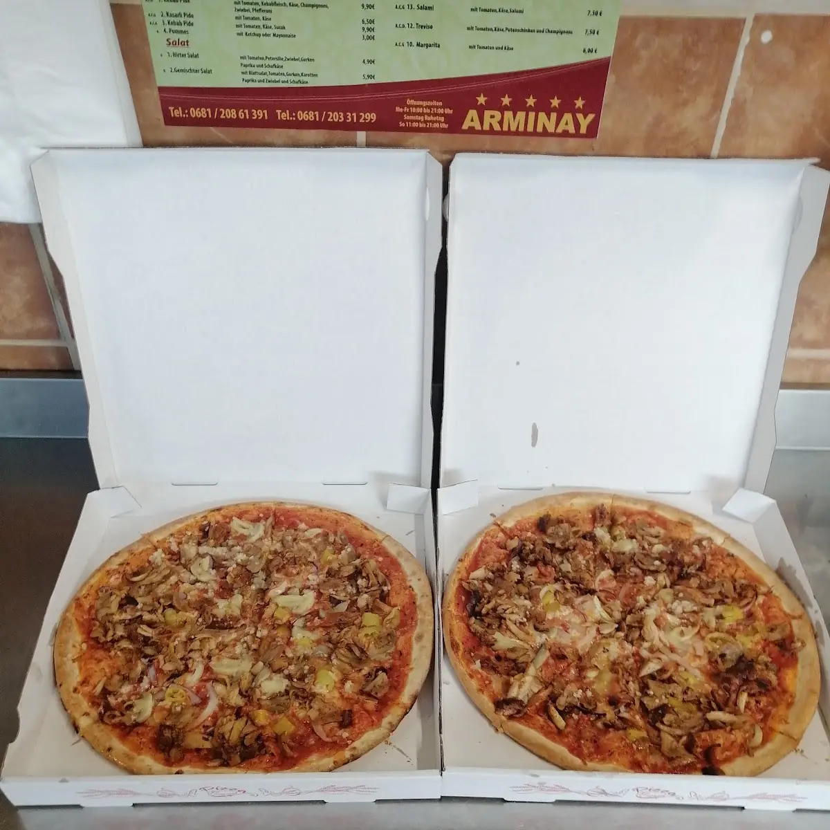 Kebab Pizza