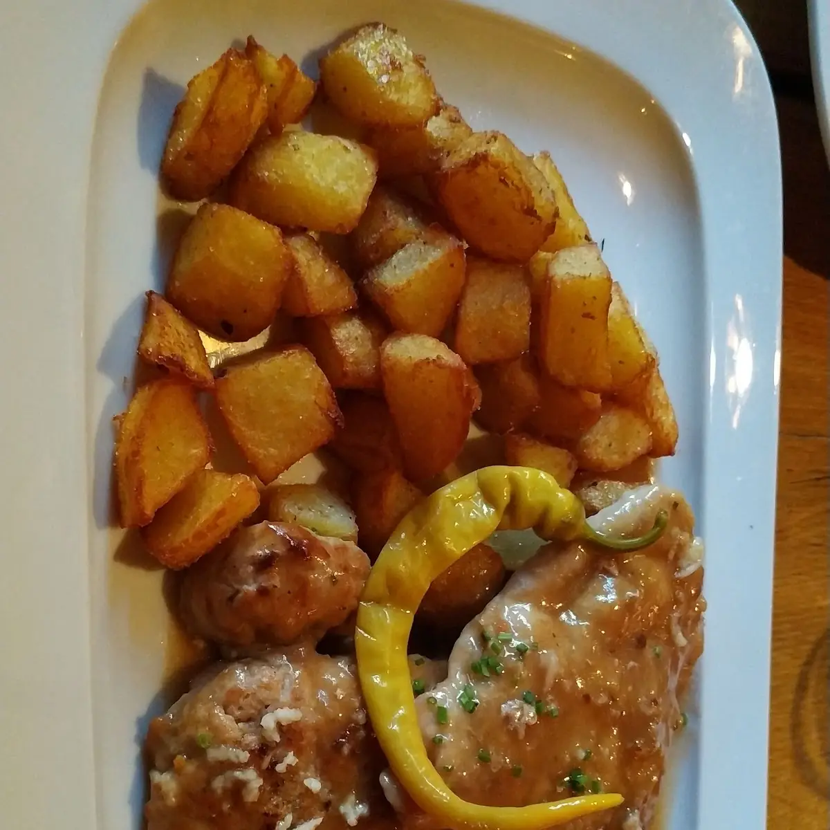 Knoblauchschnitzel