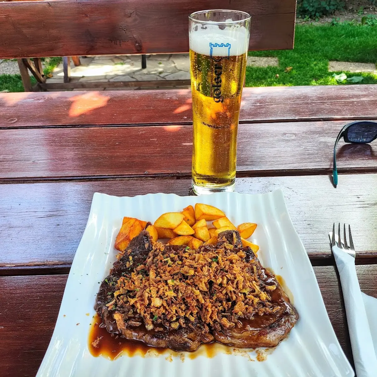 Zwiebelrostbraten