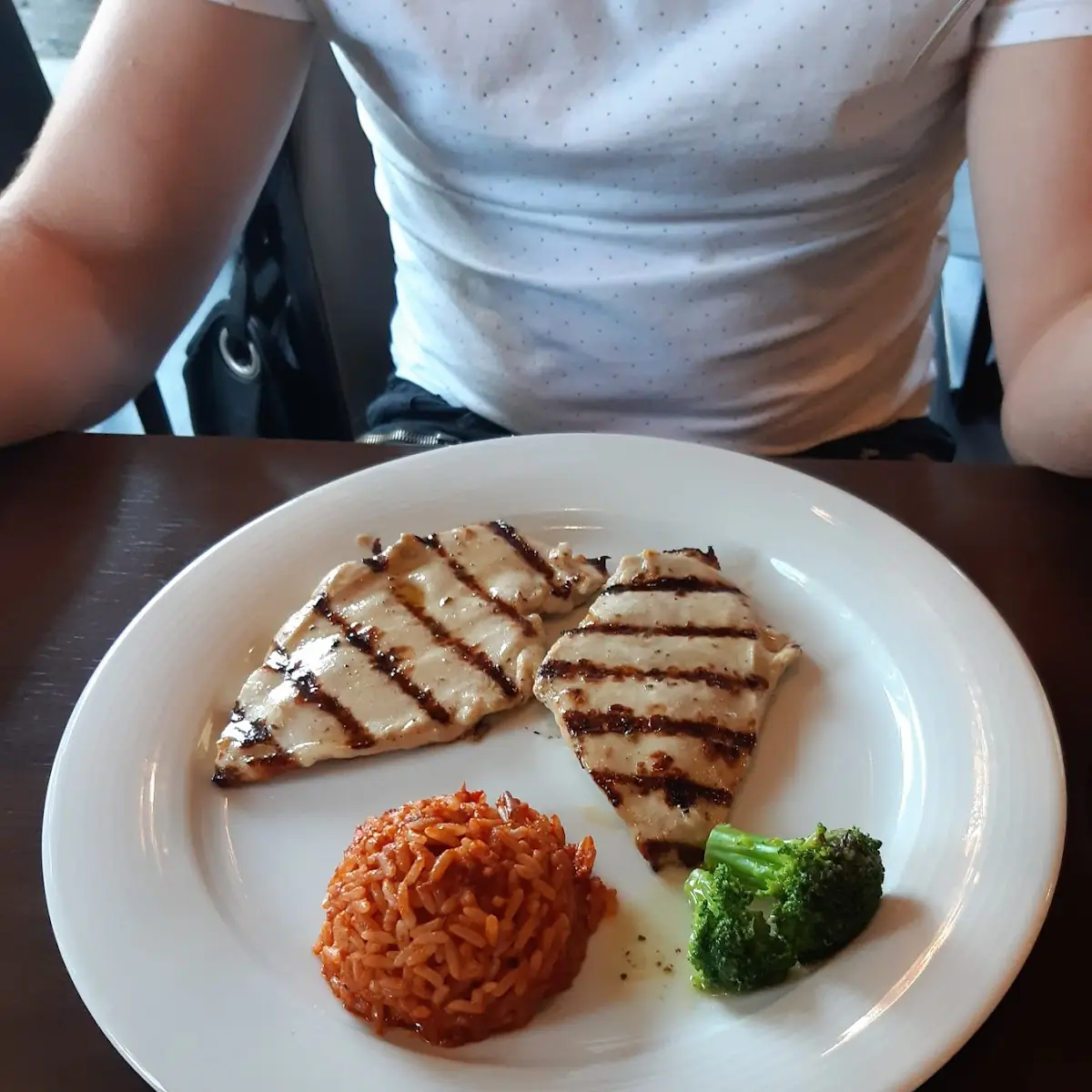 Hünerbrustfilet Gegrillt Mit Tomatenreis