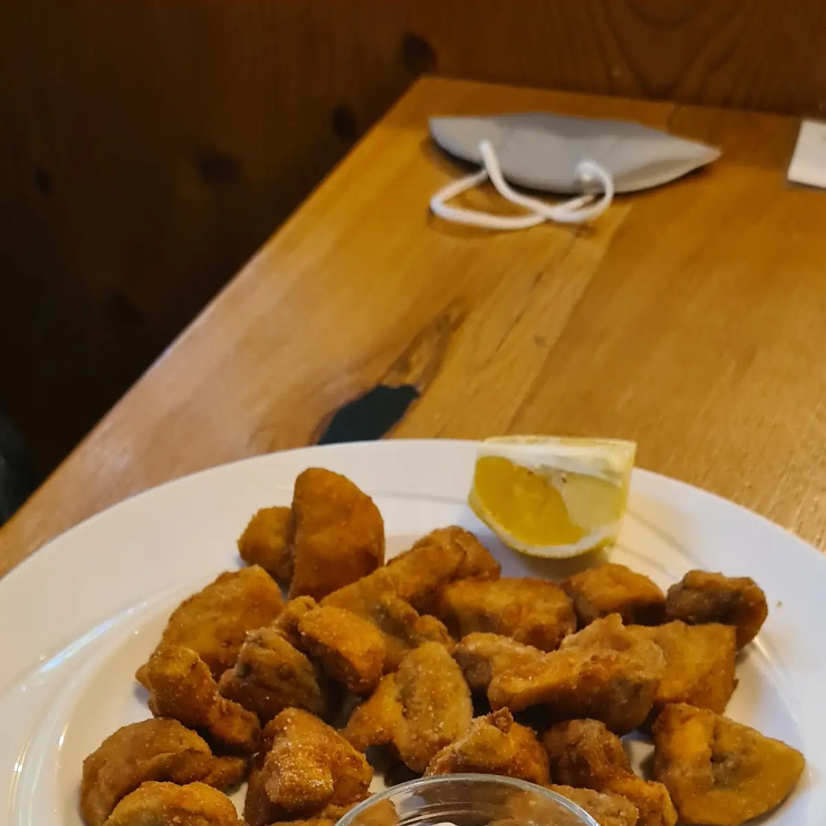 Panierte Champignons