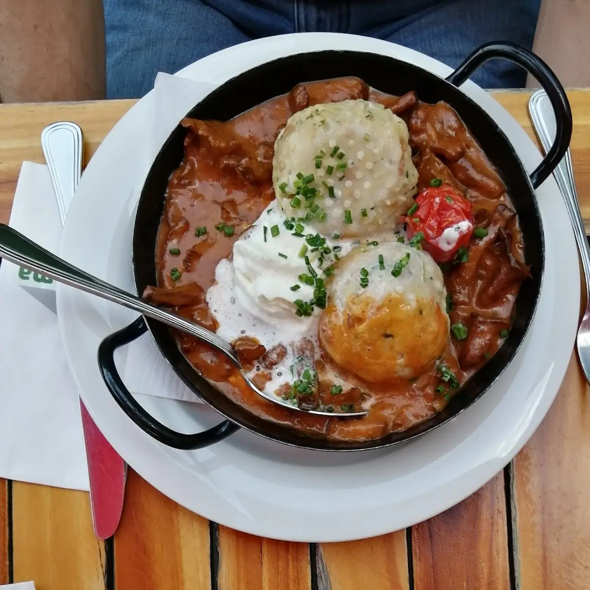 Eierschwammerl Gulasch