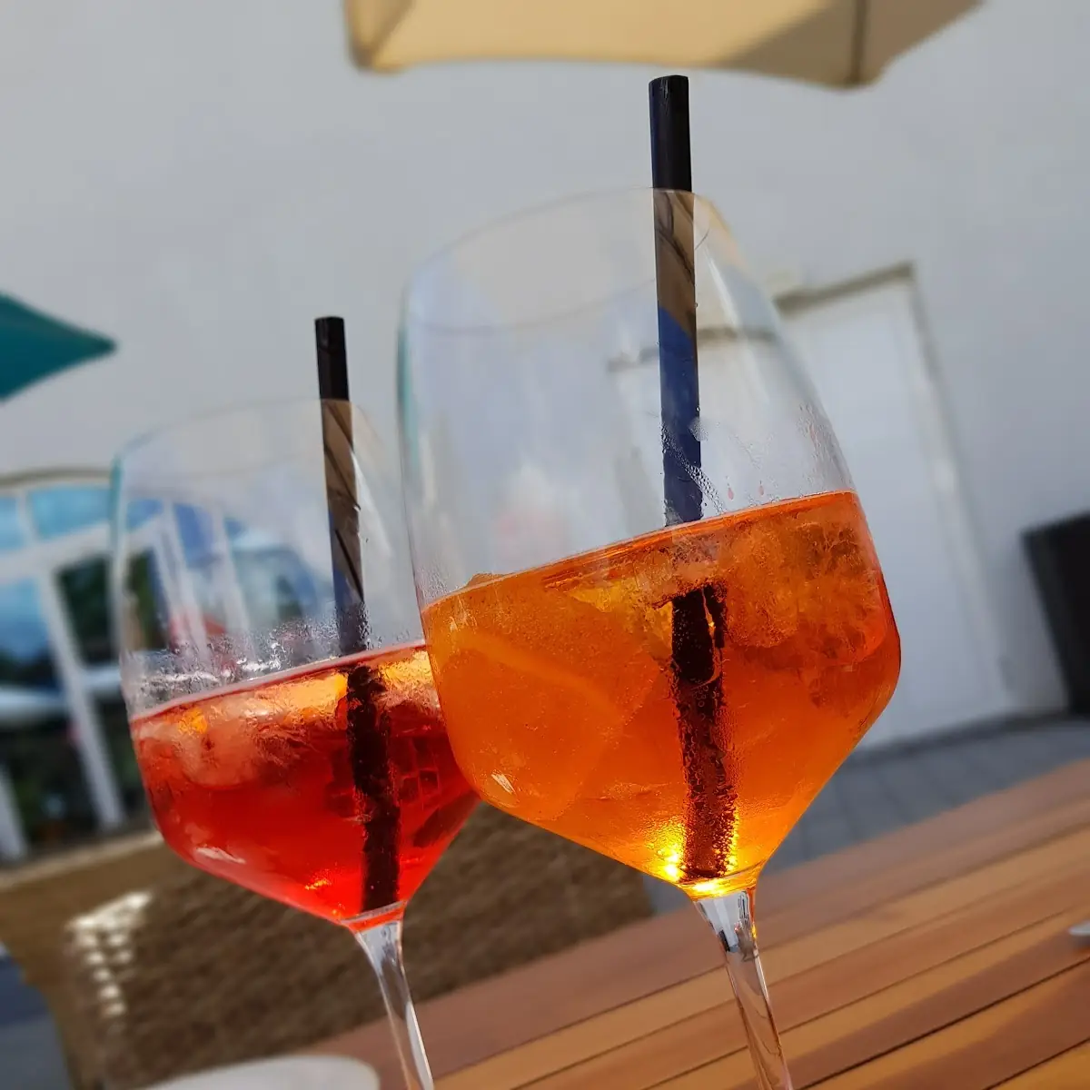 Veneziano Aperol Spritz Und Campari Spritz