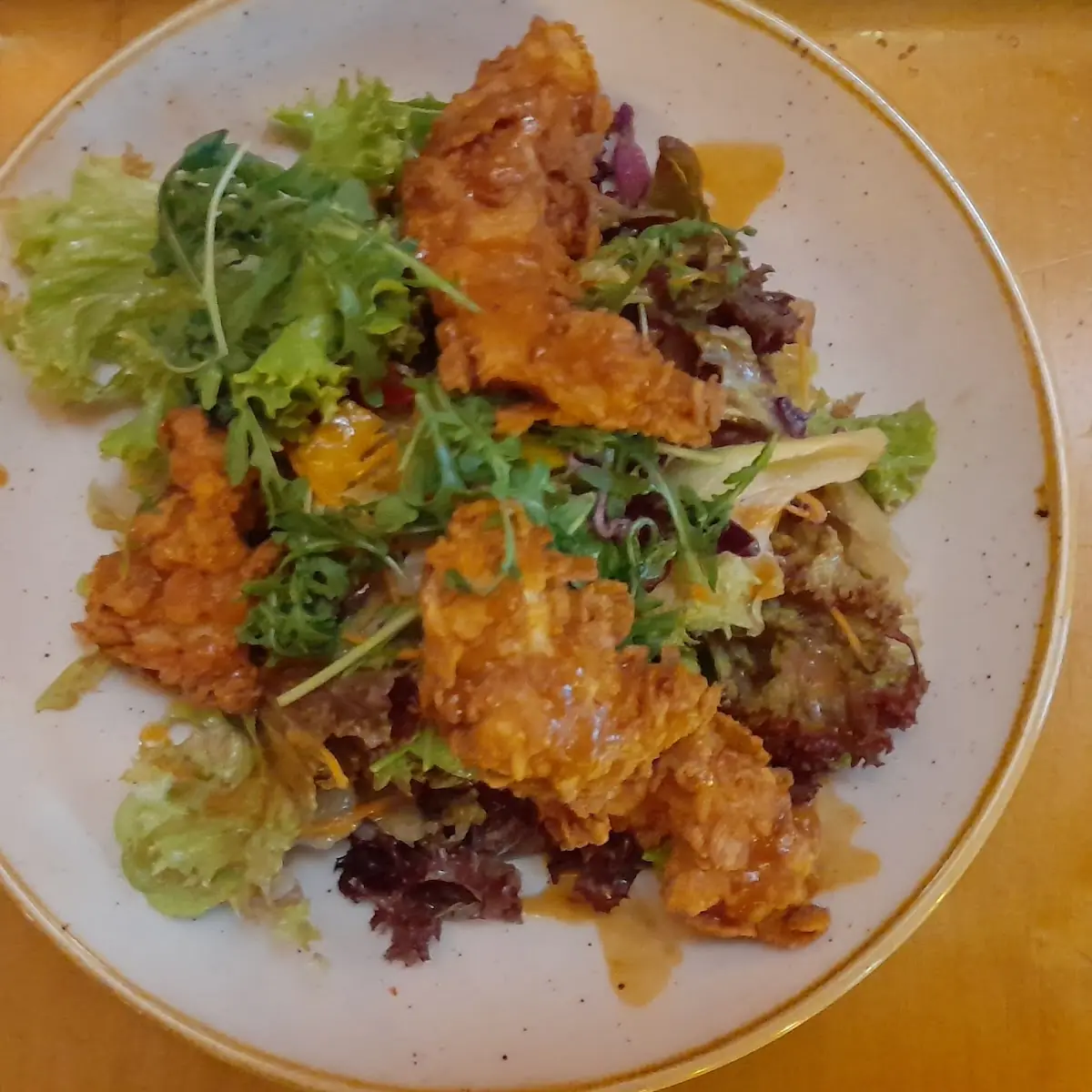 Backhendlsalat