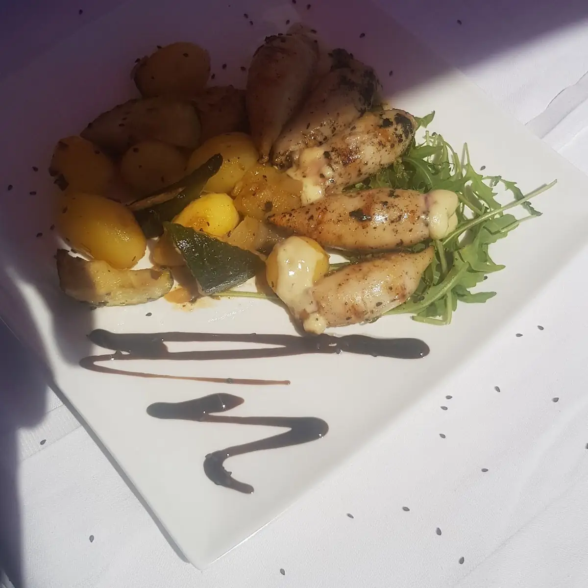 Gefüllte Calamari