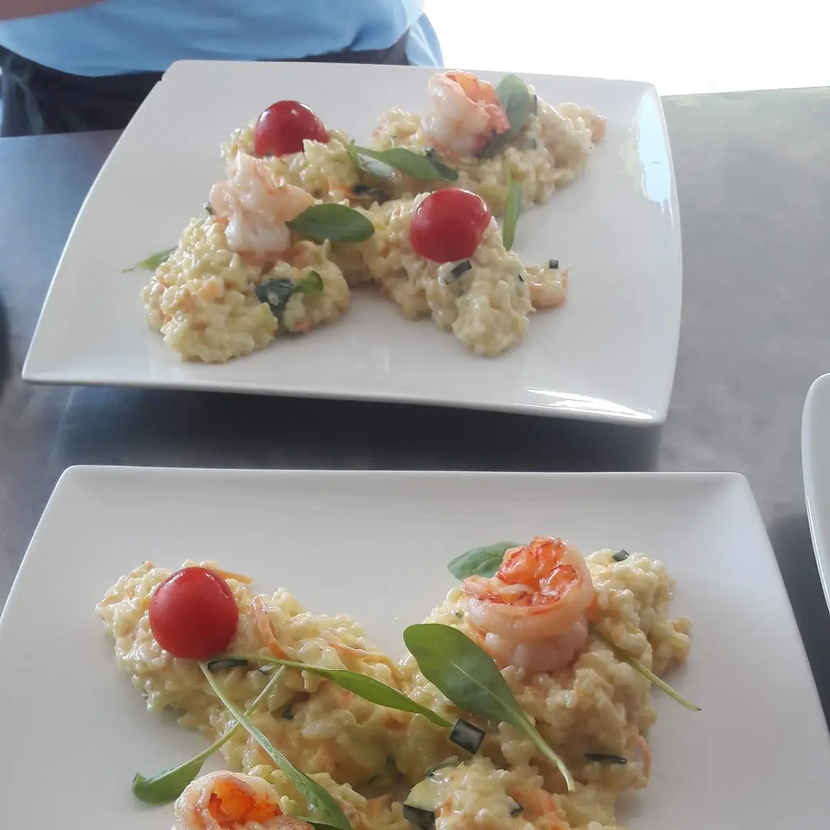 Risotto Mit Garnelen