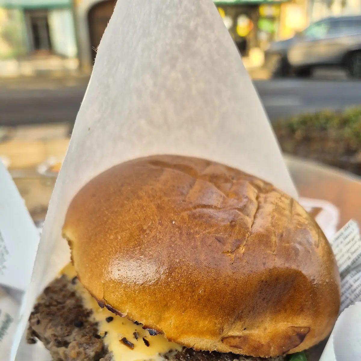 Der Börger Mit Speck Käse Und Jalapenos