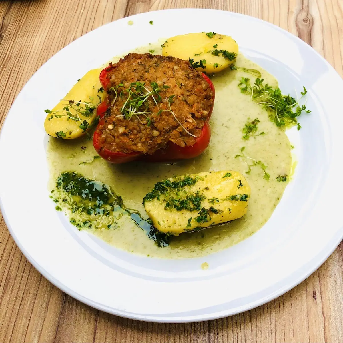 Paprika Gefüllt