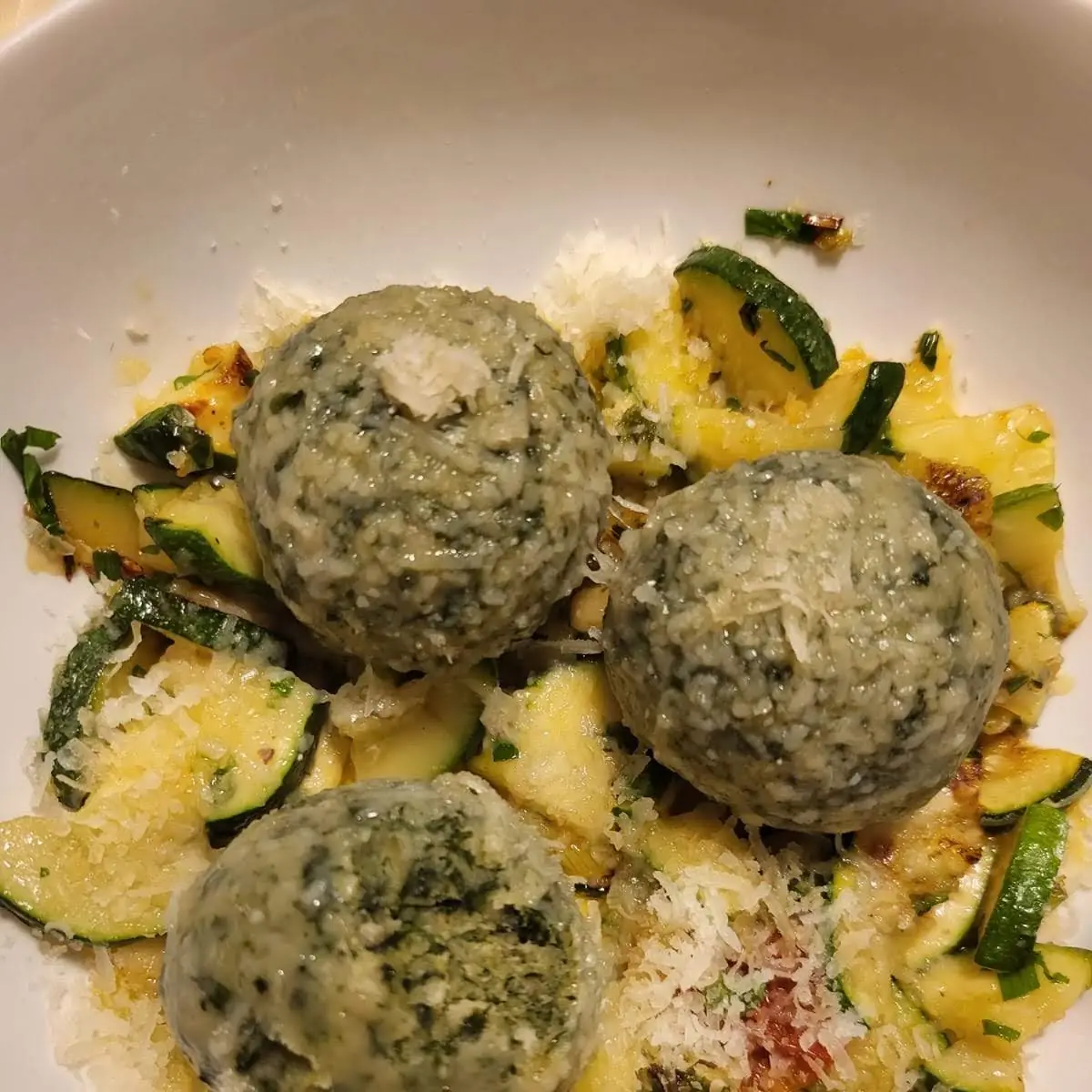 Spinatknödel