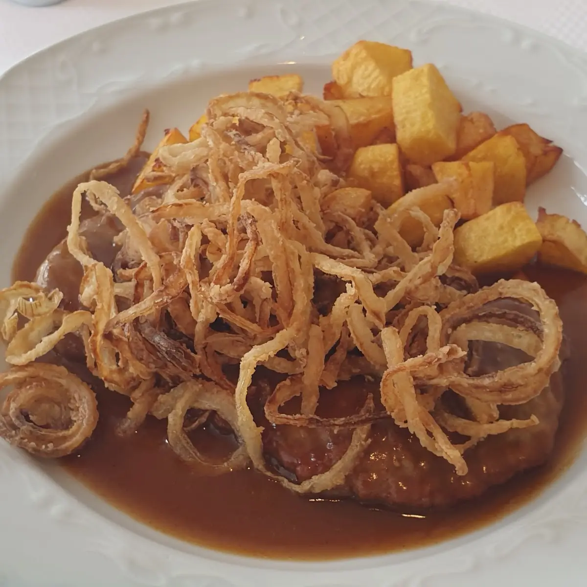 Zwiebelrostbraten
