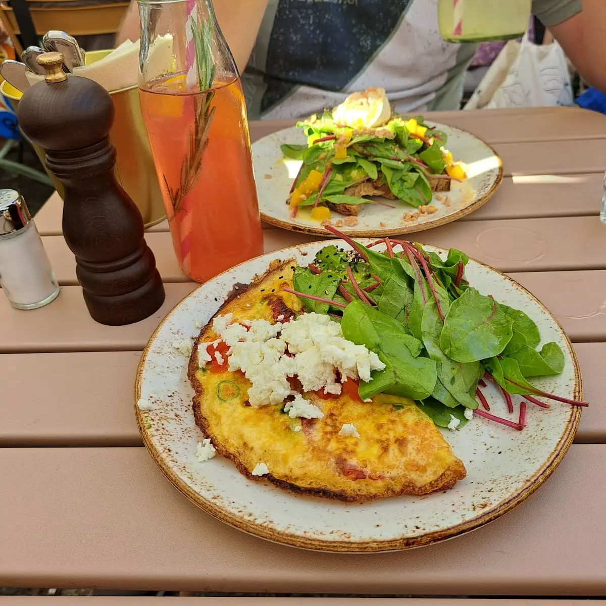 Spicy Chorizo Omelette