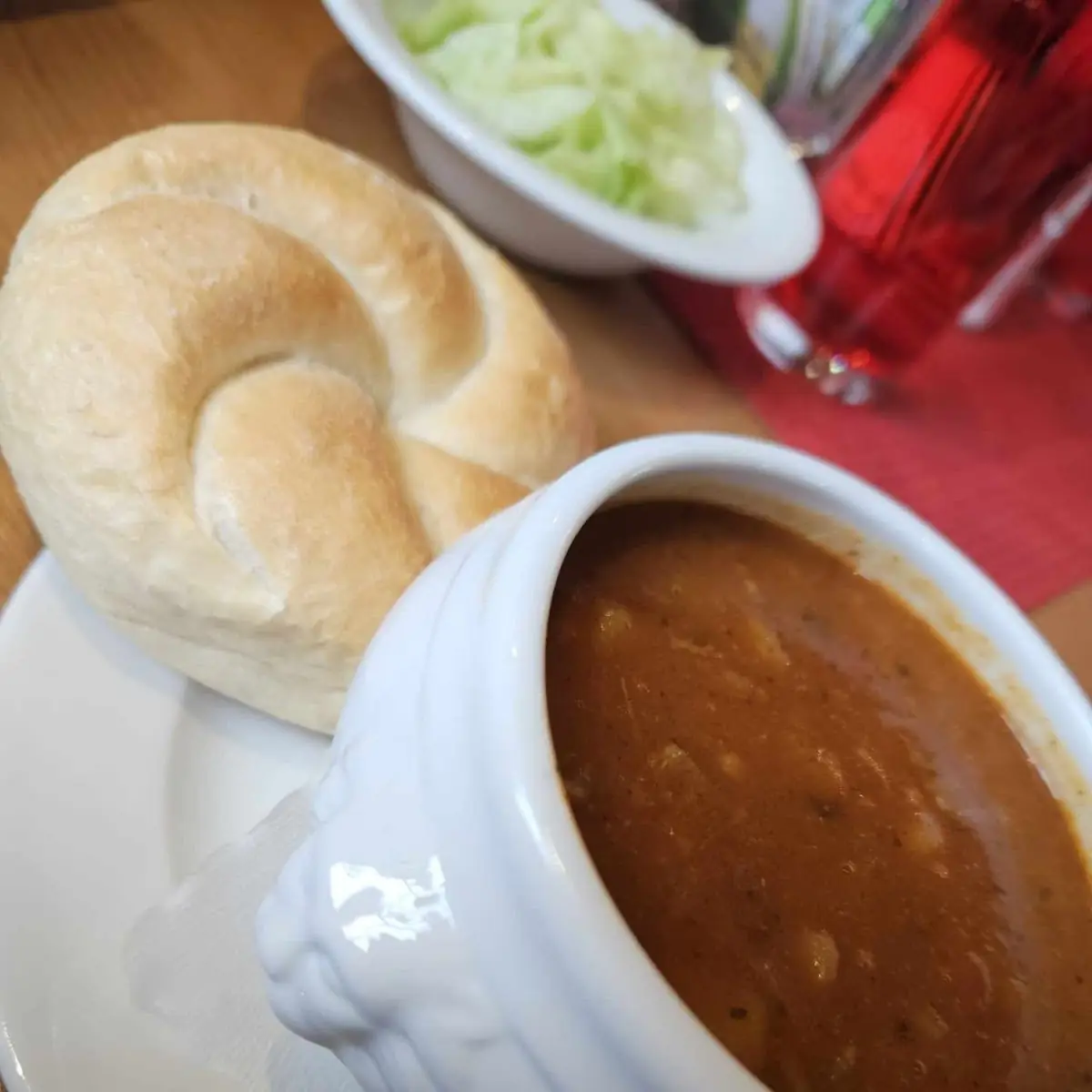 Goulash Soup with Bread