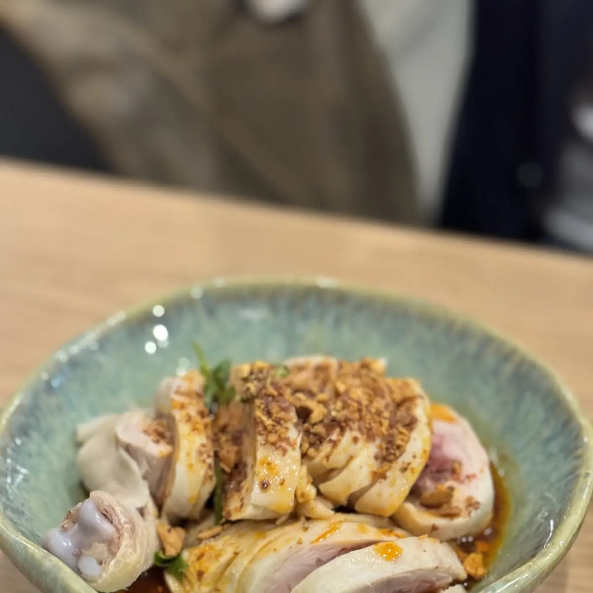 Boiled Chicken with Chilly Oil