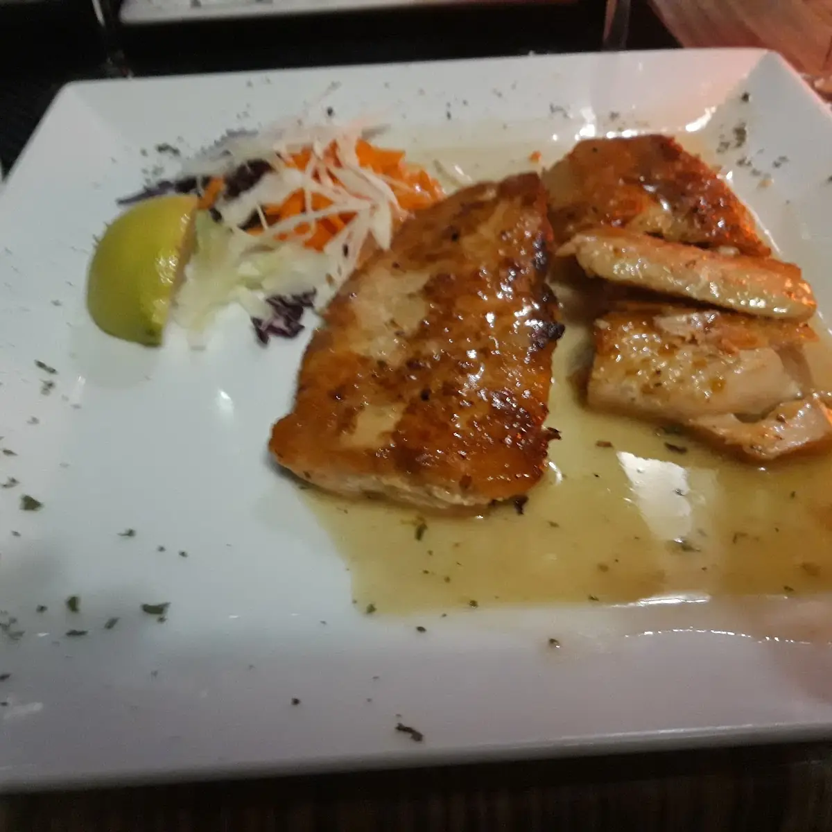 Gegrillte Lachs