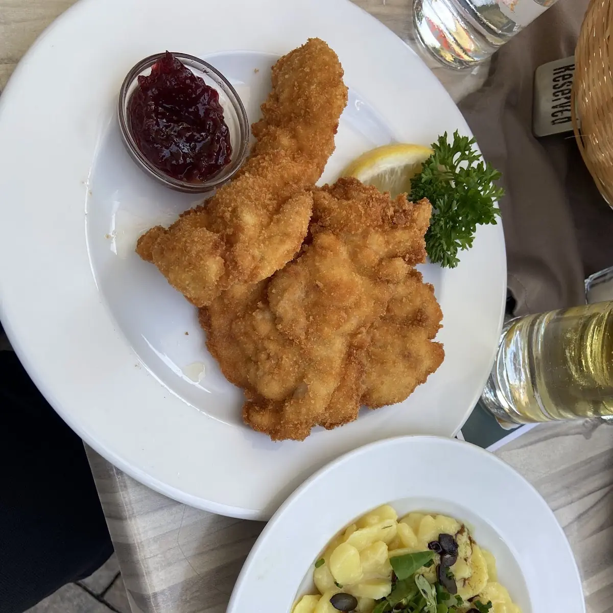 Steirisches Backhendl Ausgelöst