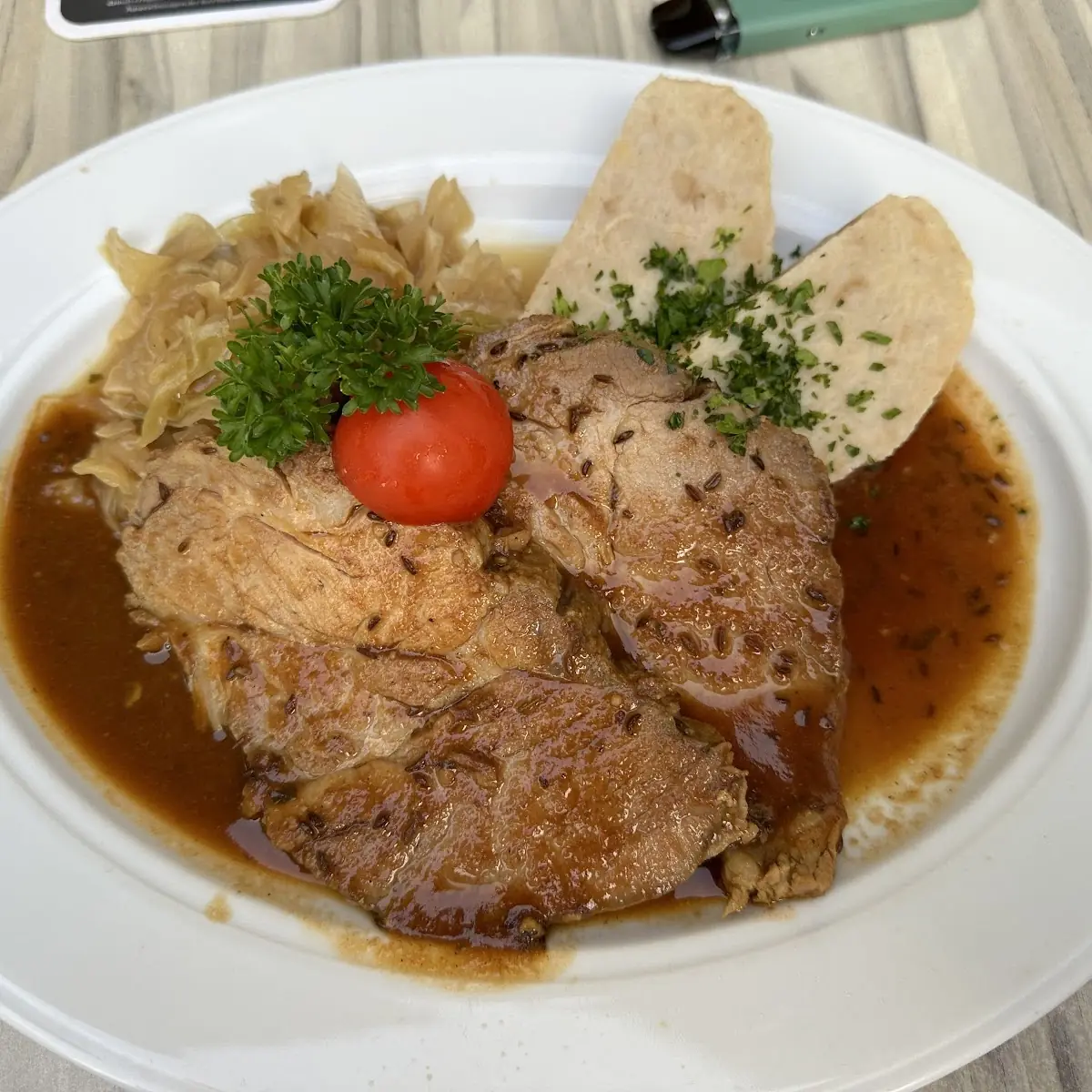 Würziger Schweinebraten