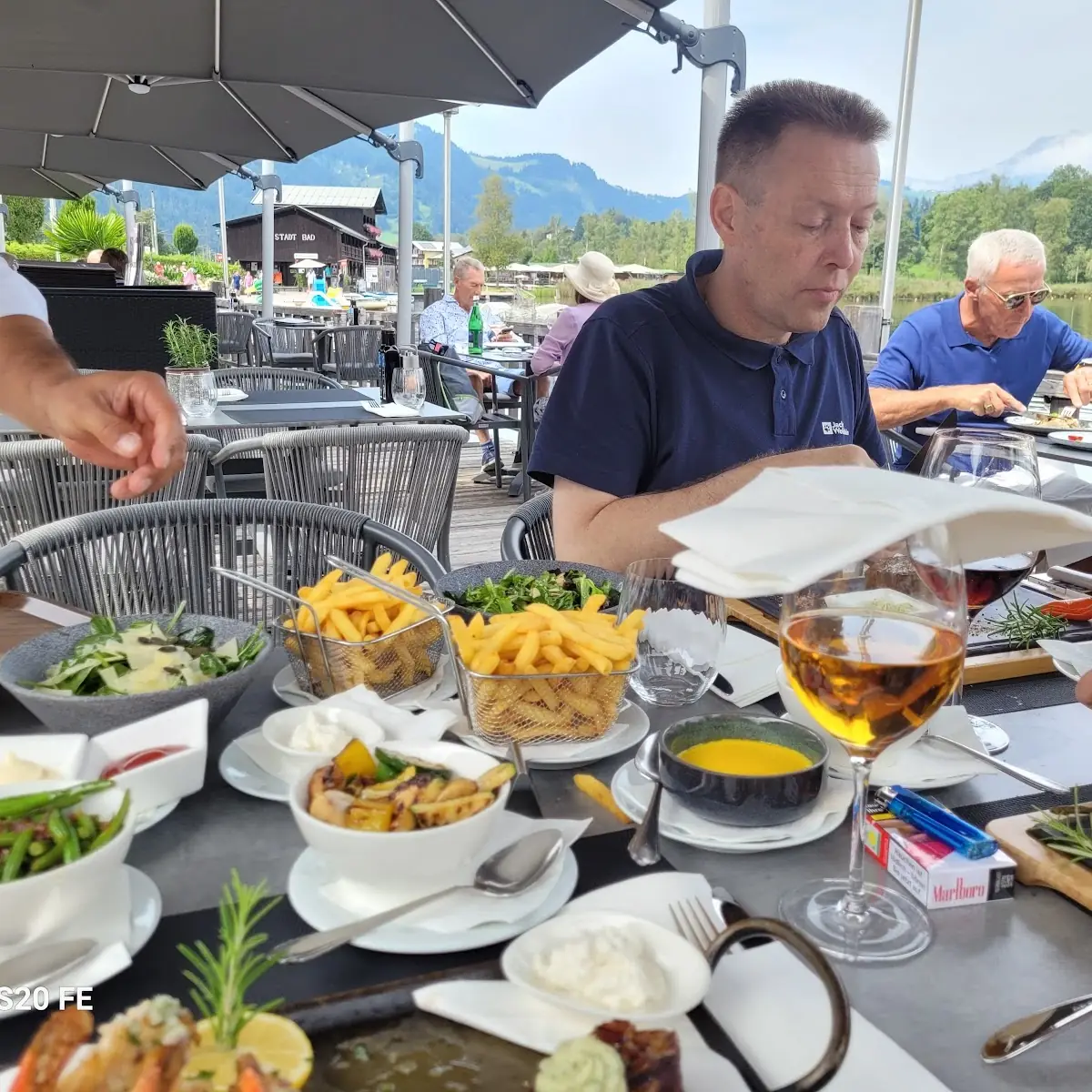 Filetsteak Black Tiger Garnelen U Diverse Beilagen Alles Hat Super Geschmeckt