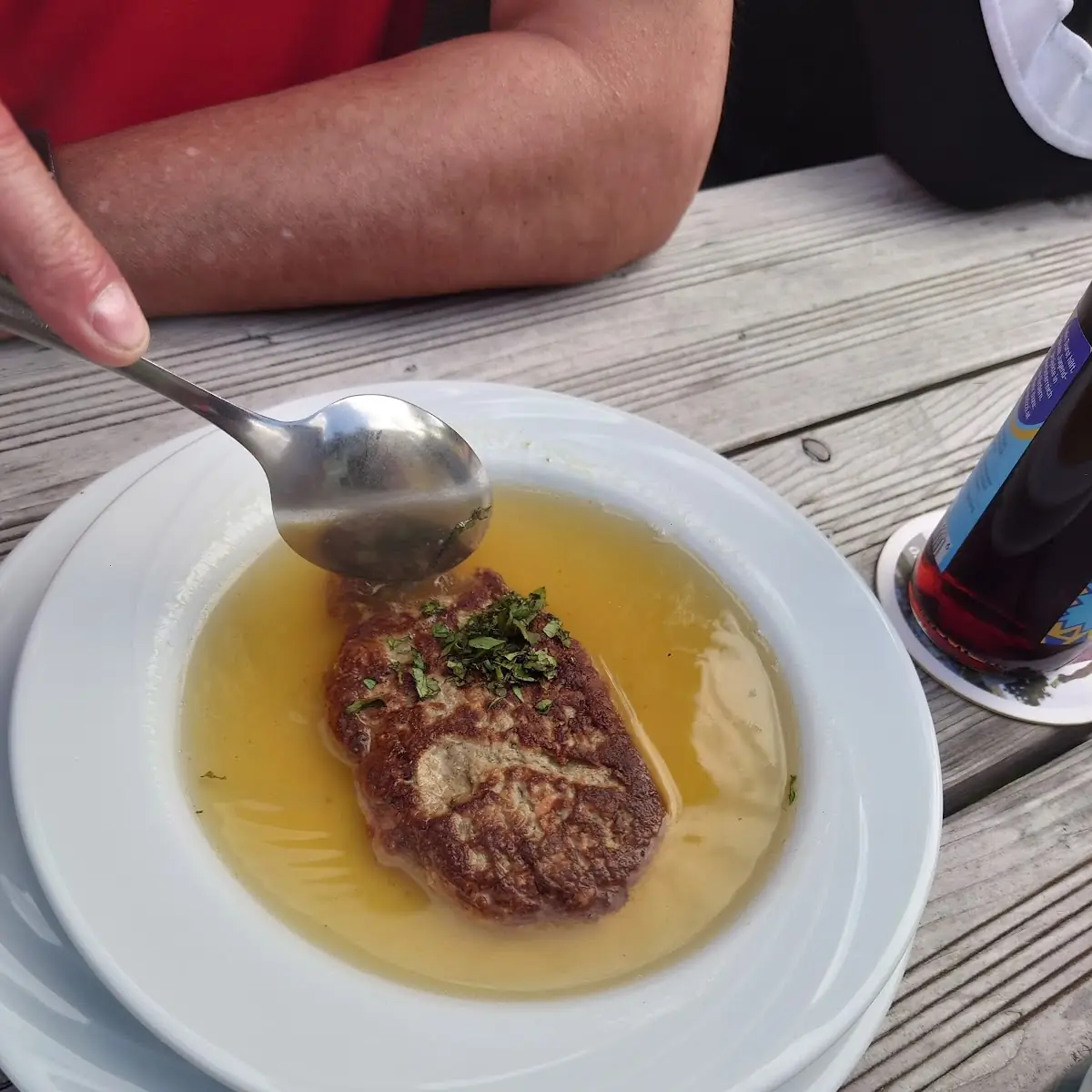 Leberknödl Suppe