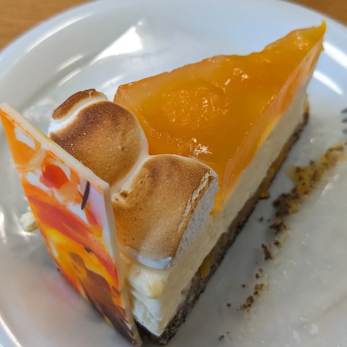 Marille-mohn Tortenschnitte