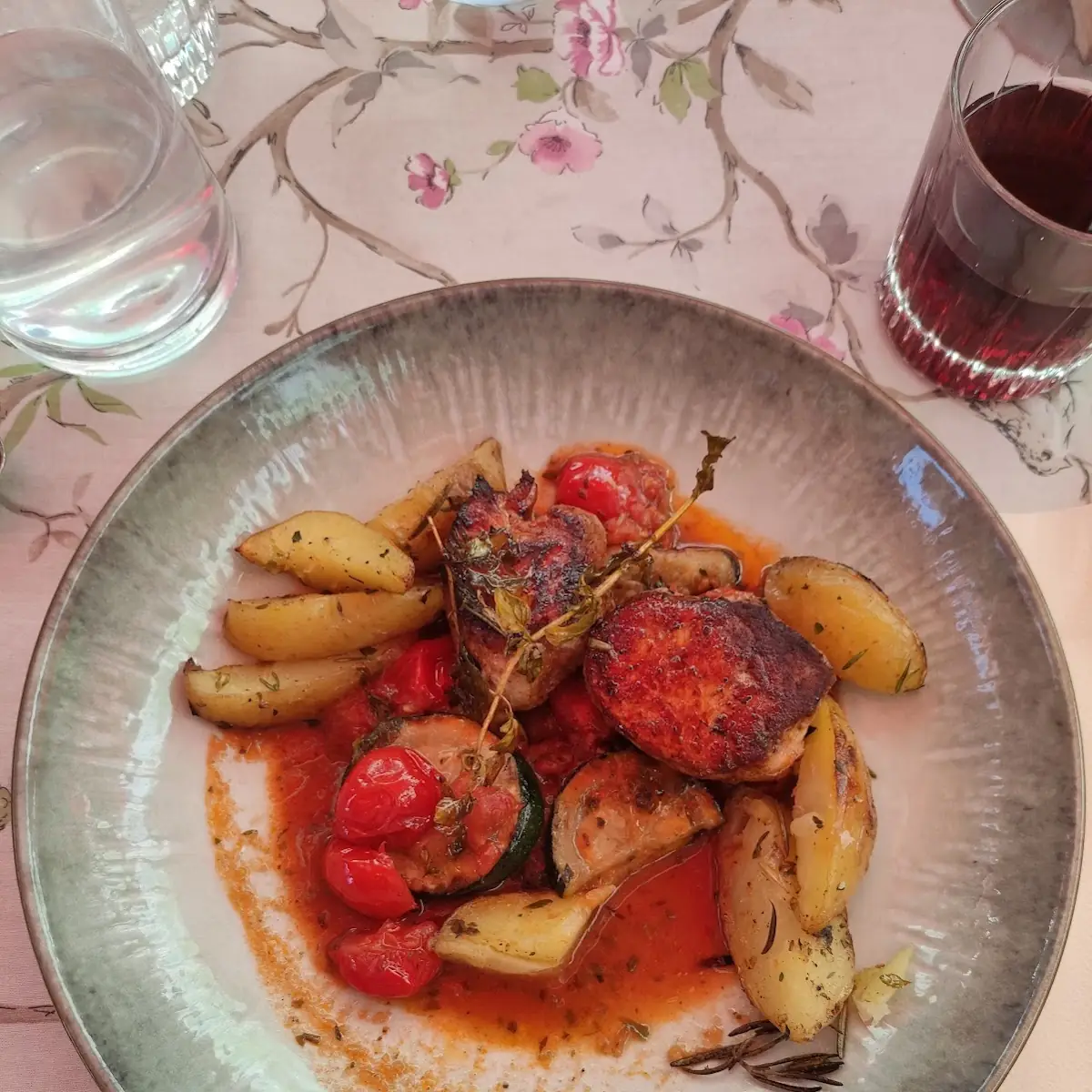 Mediterranes Schweinefilet