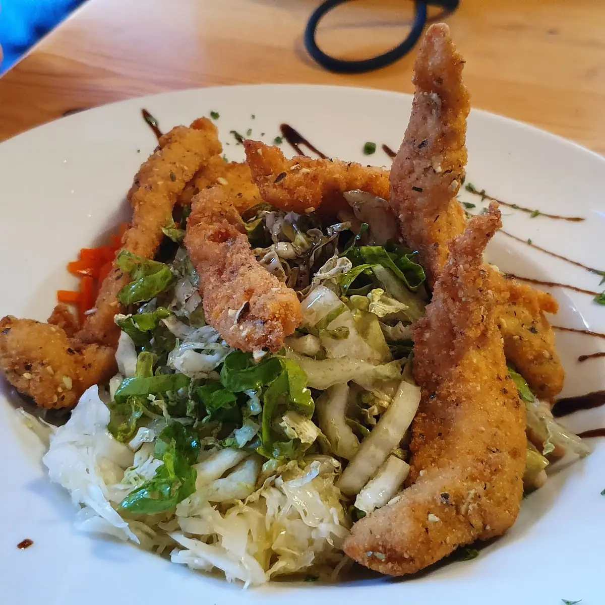 Backhendel Salat