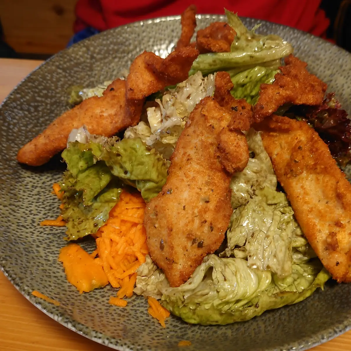 Backhendlsalat
