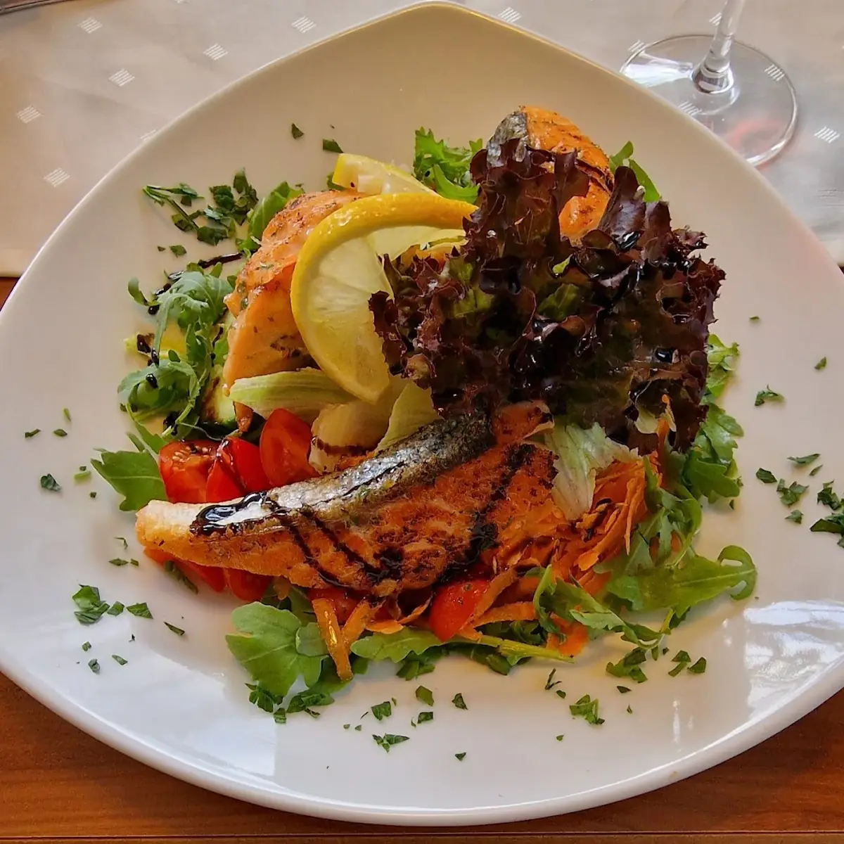 Salat Mit Lachs