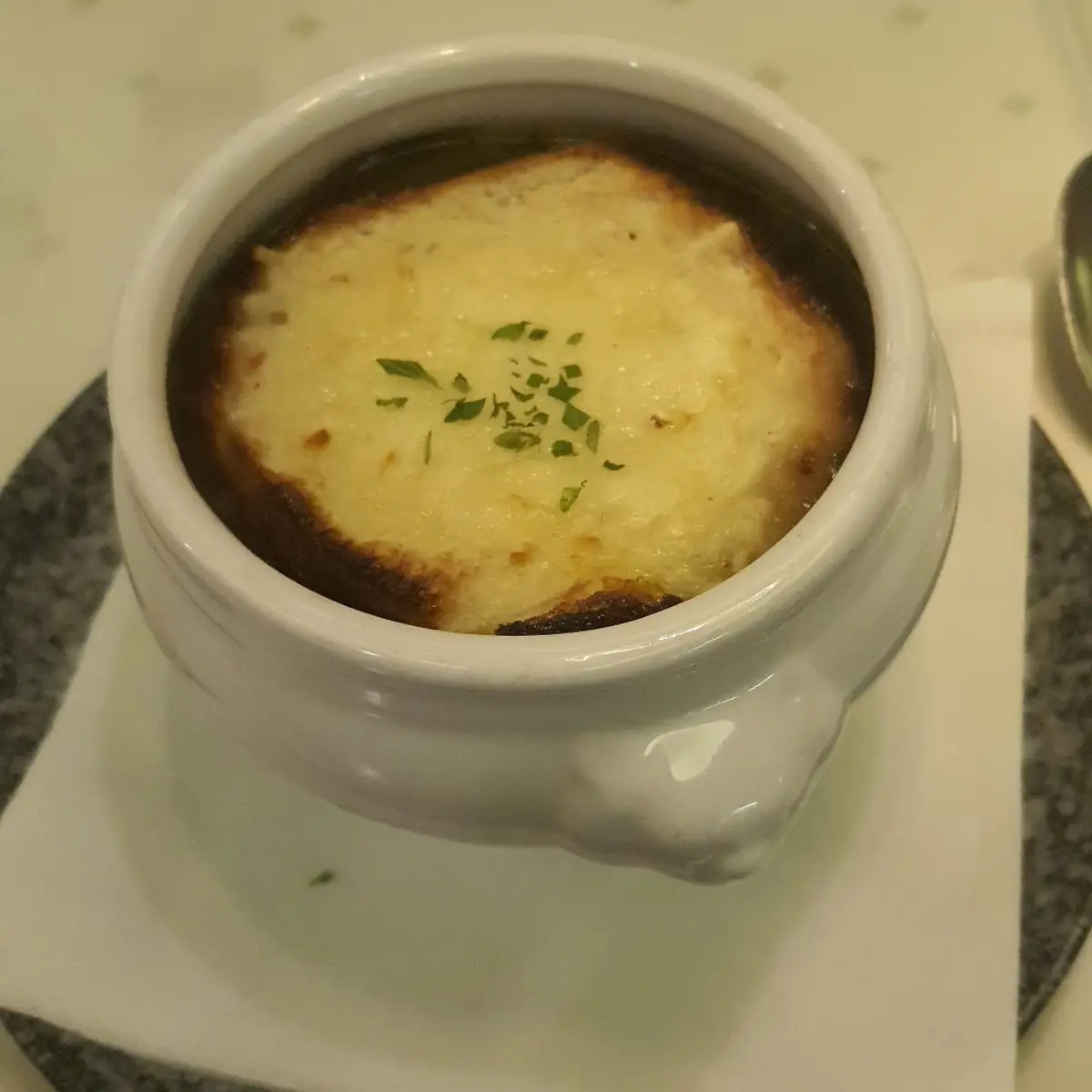 Zwiebelsuppe