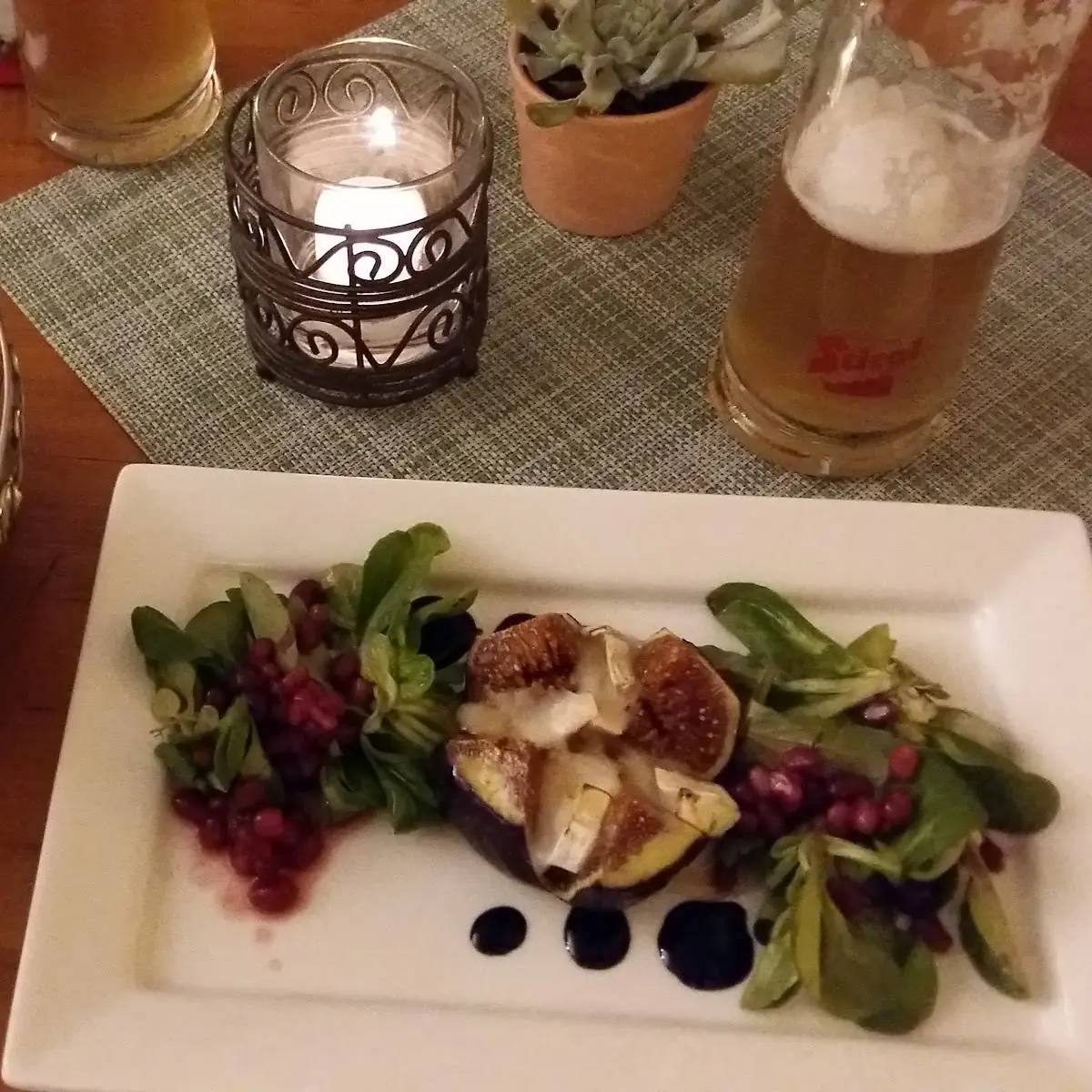 Ziegenkäse Feigen