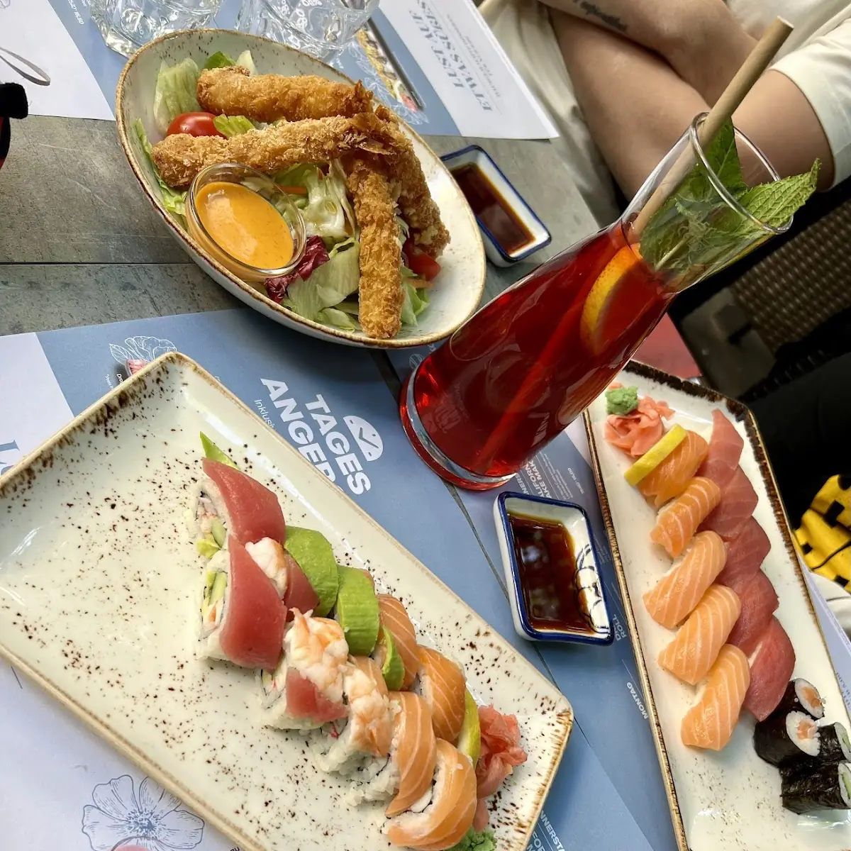 Sake Maguro Set