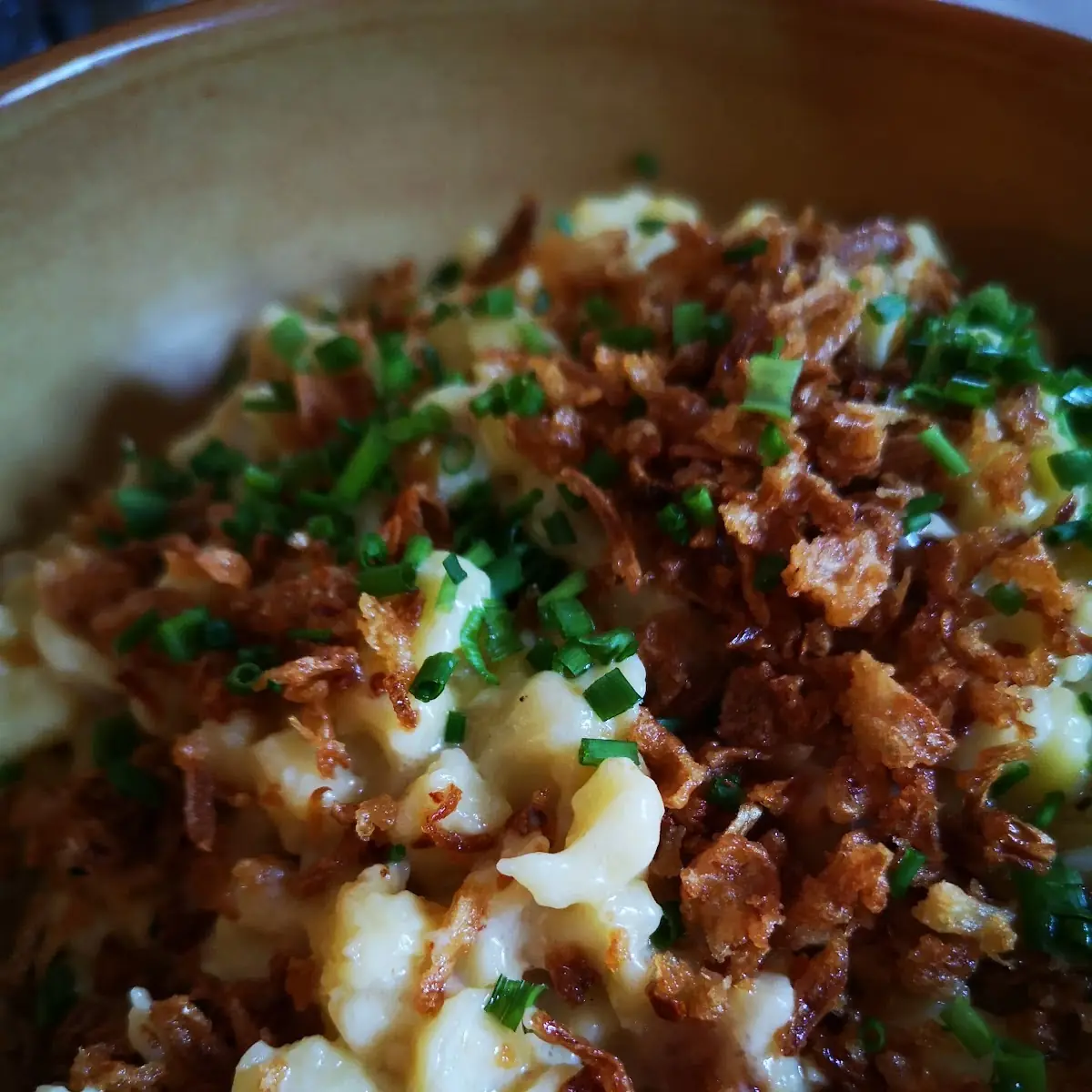 Käsespätzle Mit Zwiebeln