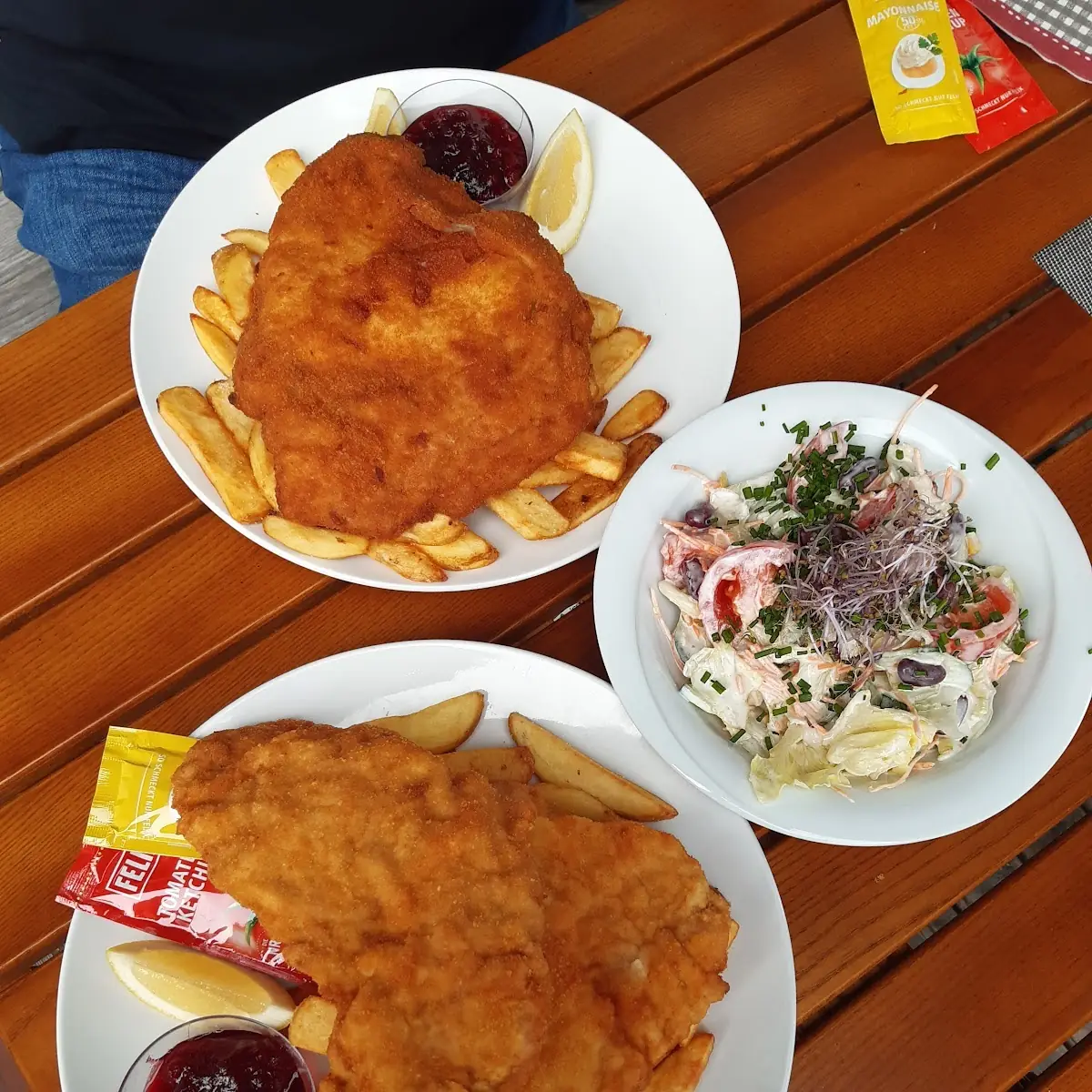 Schnitzel Und Cordon Bleu
