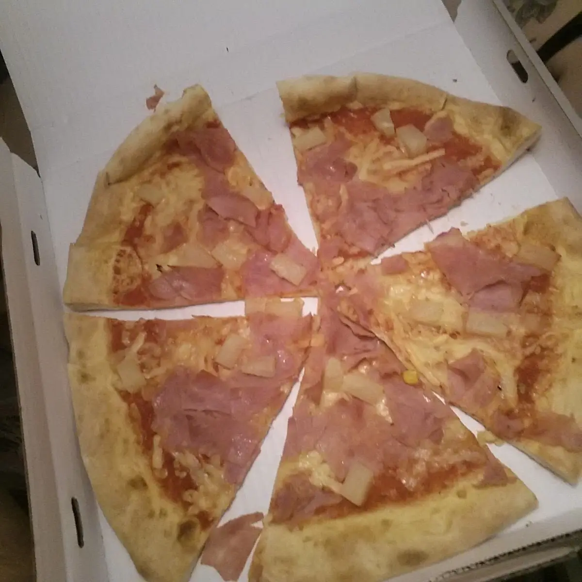 Pizza Hawai Nicht Vertig Ich Soll Sie In Mein Backrohr Geben