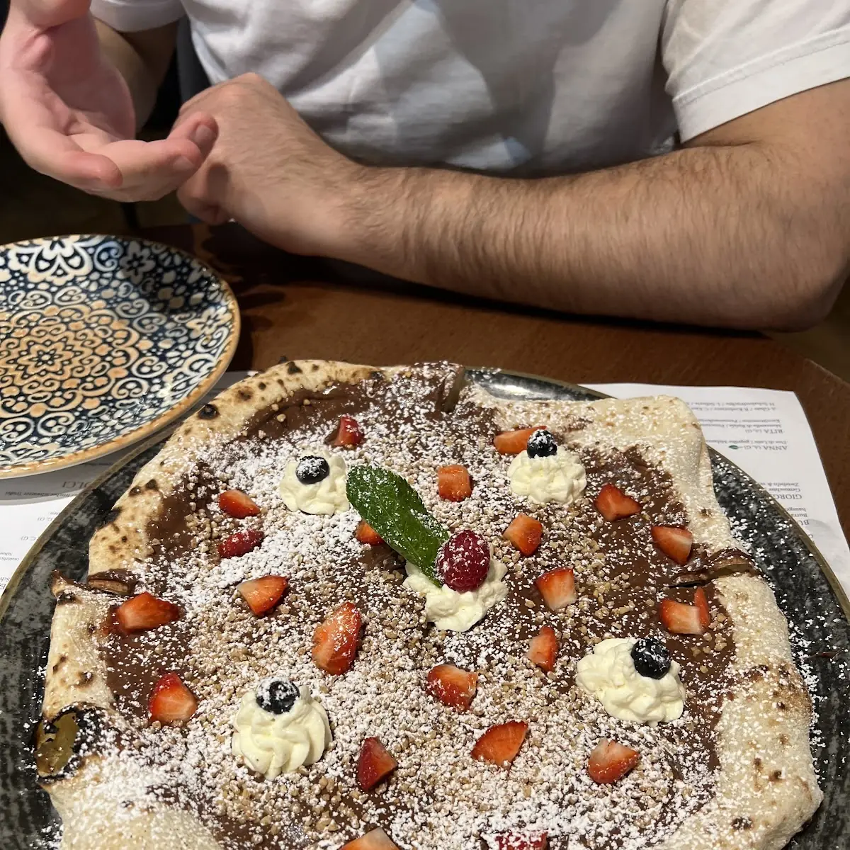 Pizza Con Nutella