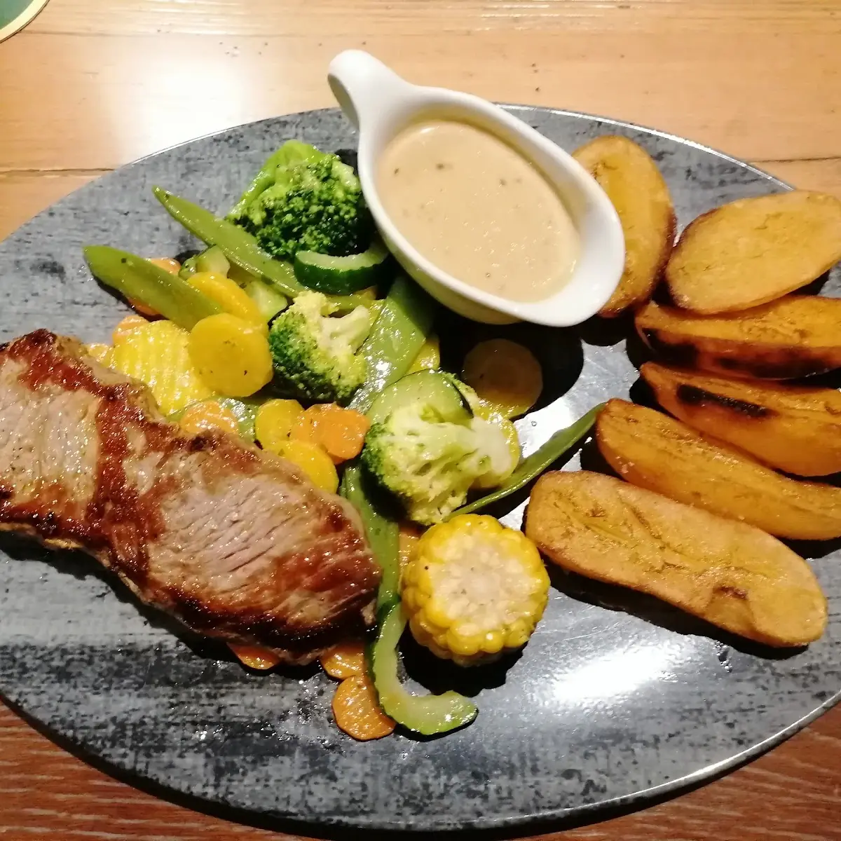 Rumpsteak Mit Pfeffersauce