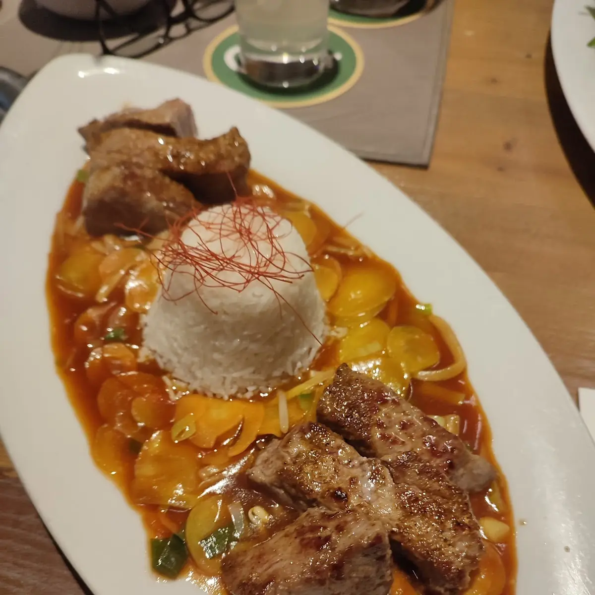 Thai Curry Mit Rinderfilet
